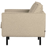 RODEO FAUTEUIL BOUCLE BEIGE