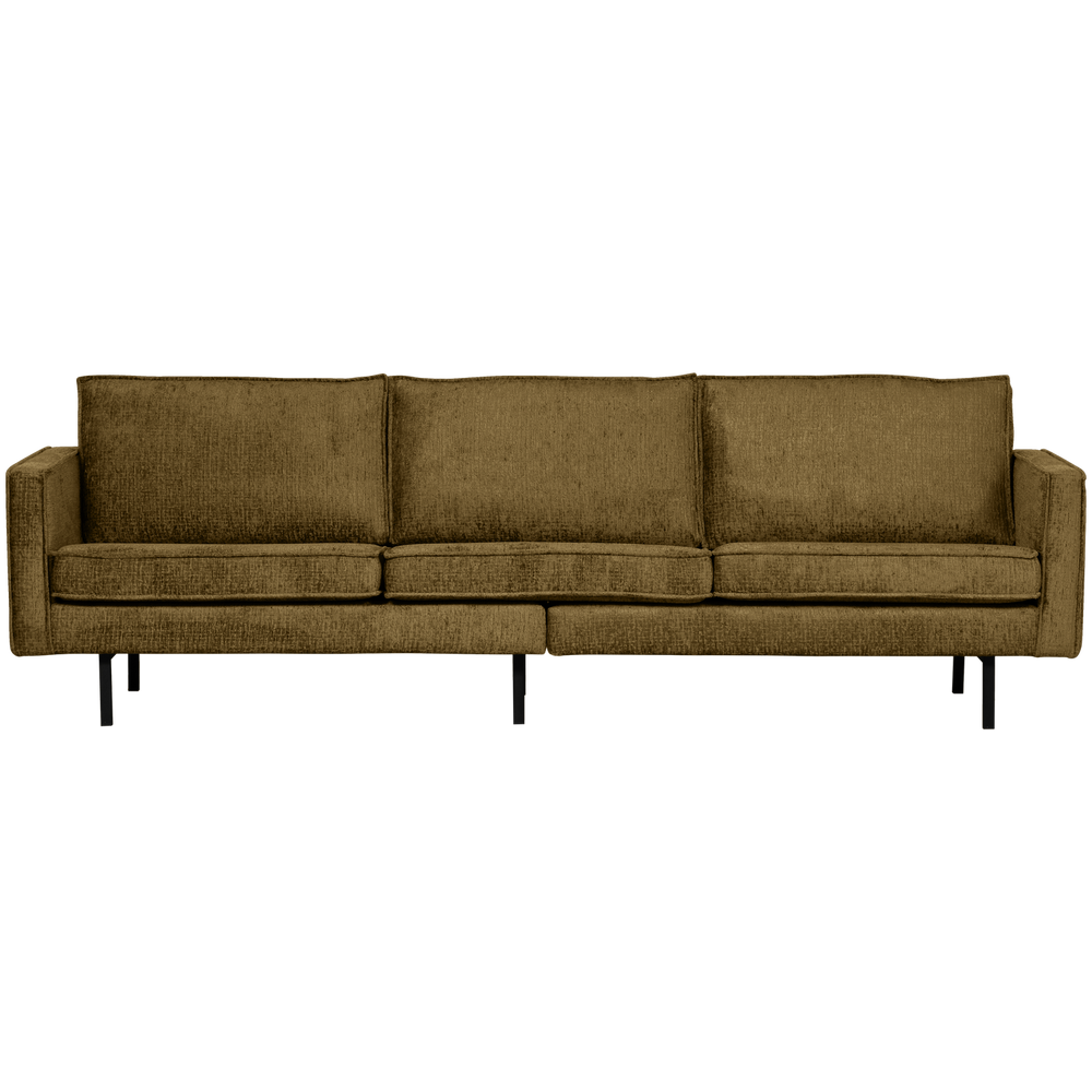 RODEO 3-ZITS BANK STRUCTURE VELVET BRASS