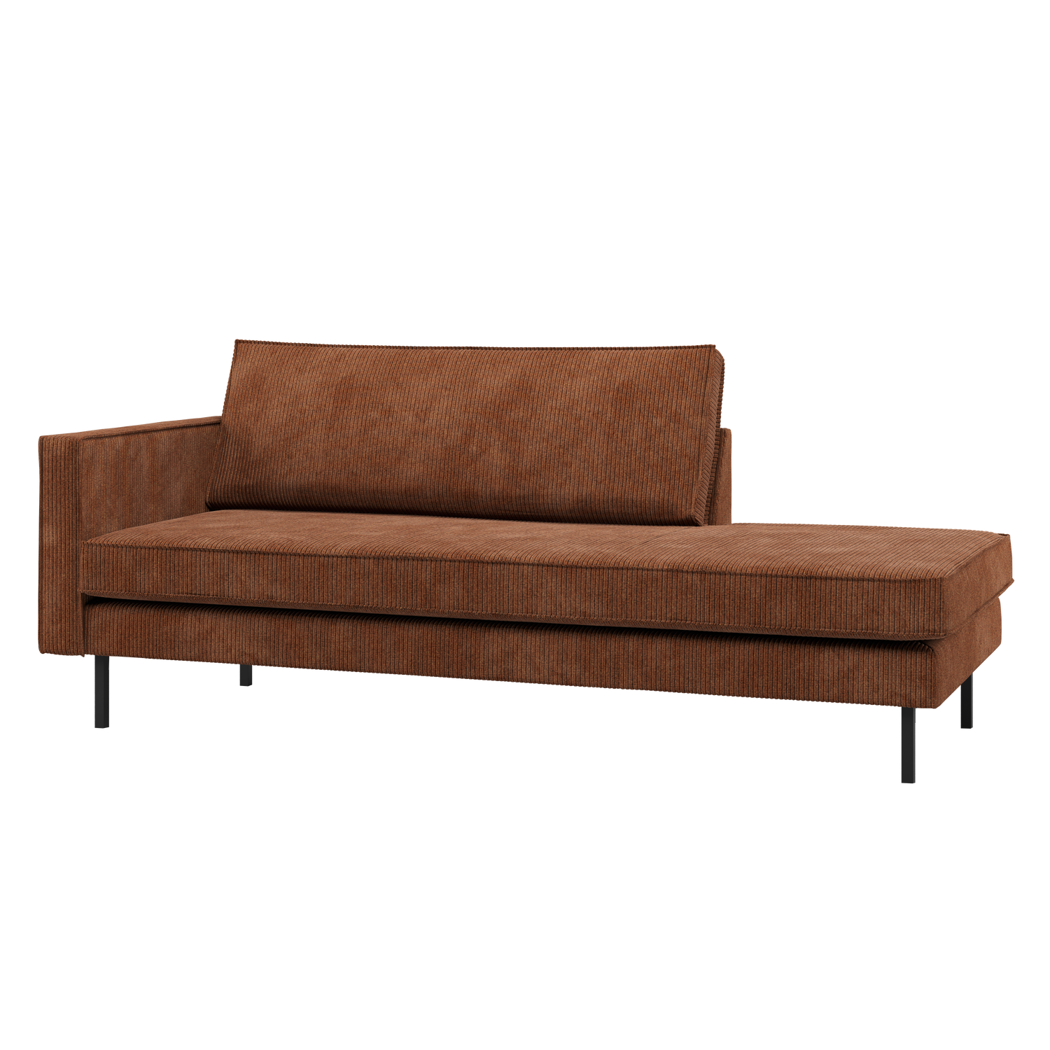 RODEO DAYBED LINKS RIBSTOF ROESTBRUIN