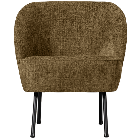VOGUE FAUTEUIL STRUCTURE VELVET BRASS