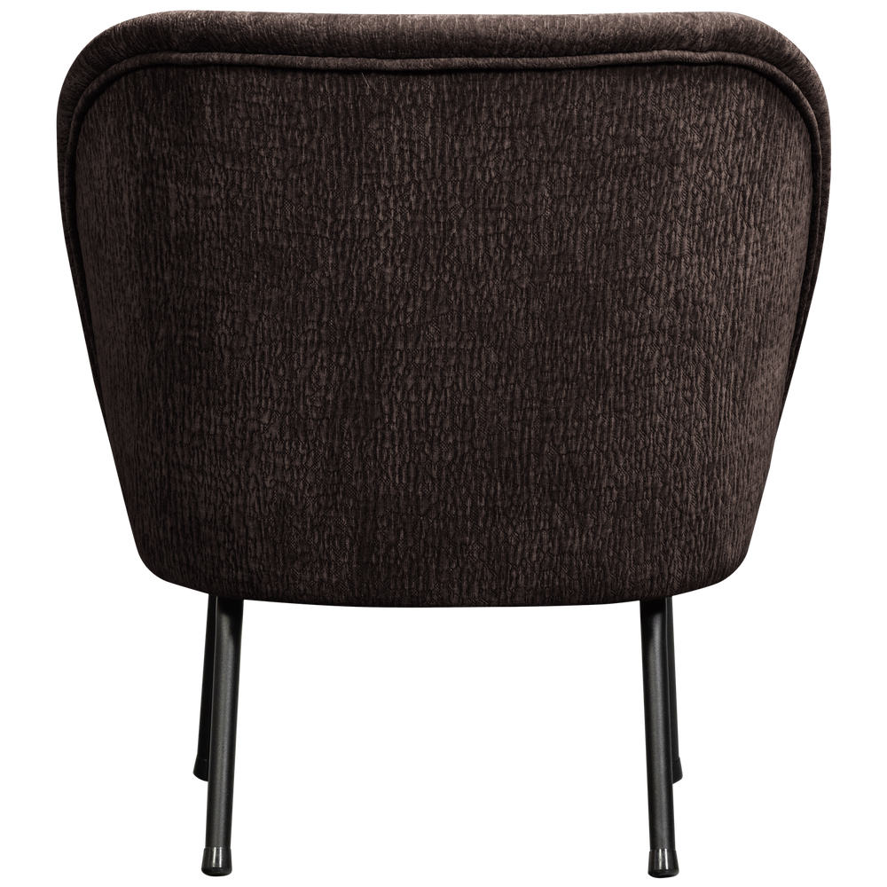 VOGUE FAUTEUIL 3D CHENILLE DONKERBRUIN
