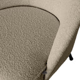 VOGUE FAUTEUIL BOUCLE BEIGE