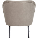 VOGUE FAUTEUIL GEWEVEN STOF ZAND