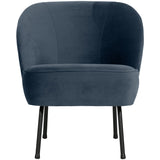 VOGUE FAUTEUIL VELVET BLAUW