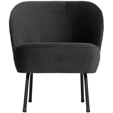 VOGUE FAUTEUIL VELVET ZWART