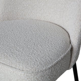 VOGUE EETKAMERSTOEL BOUCLE NATUREL