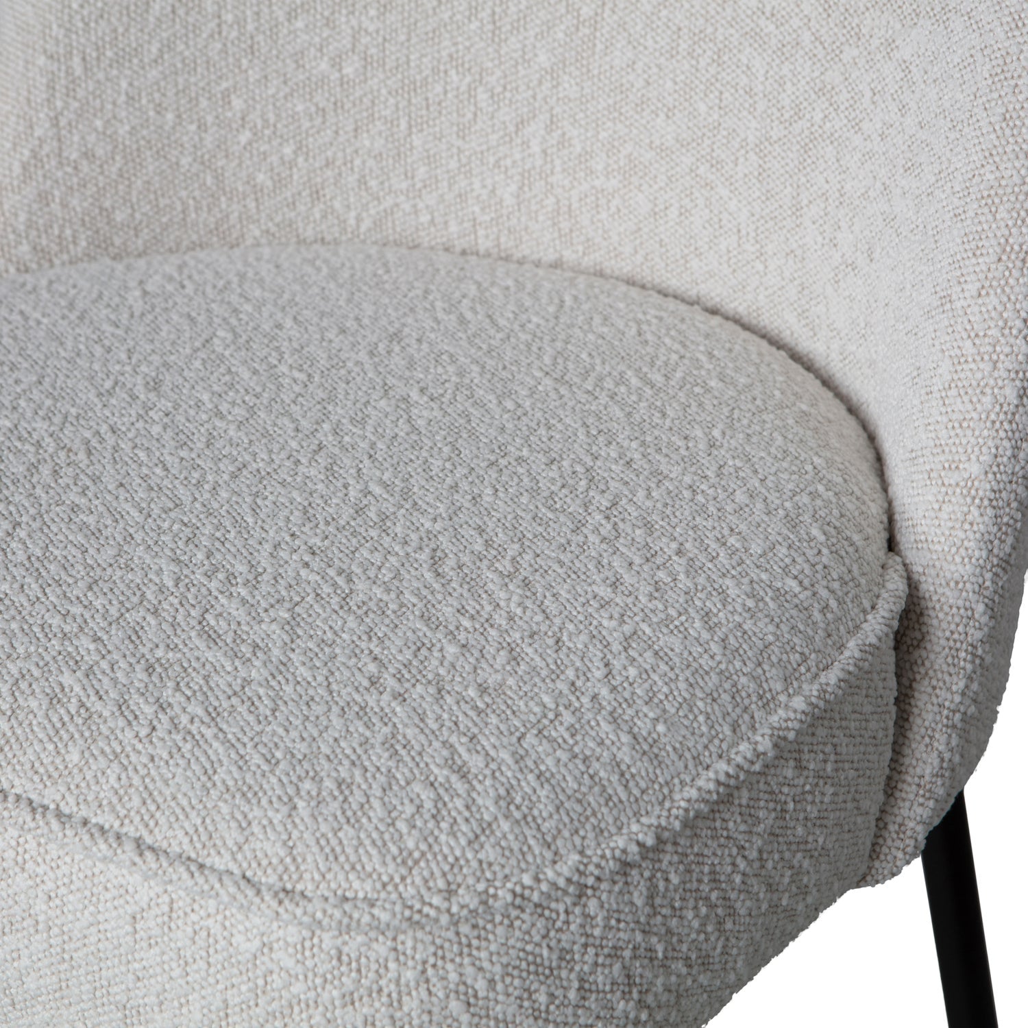 VOGUE EETKAMERSTOEL BOUCLE NATUREL