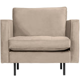 RODEO CLASSIC FAUTEUIL VELVET KHAKI