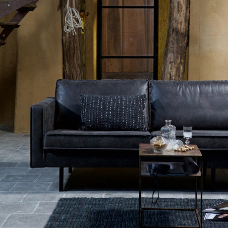 RODEO HOEKBANK RECHTS ECOLEER ZWART