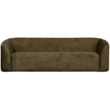 SLOPING 3-ZITS BANK STRUCTURE VELVET BONSAI