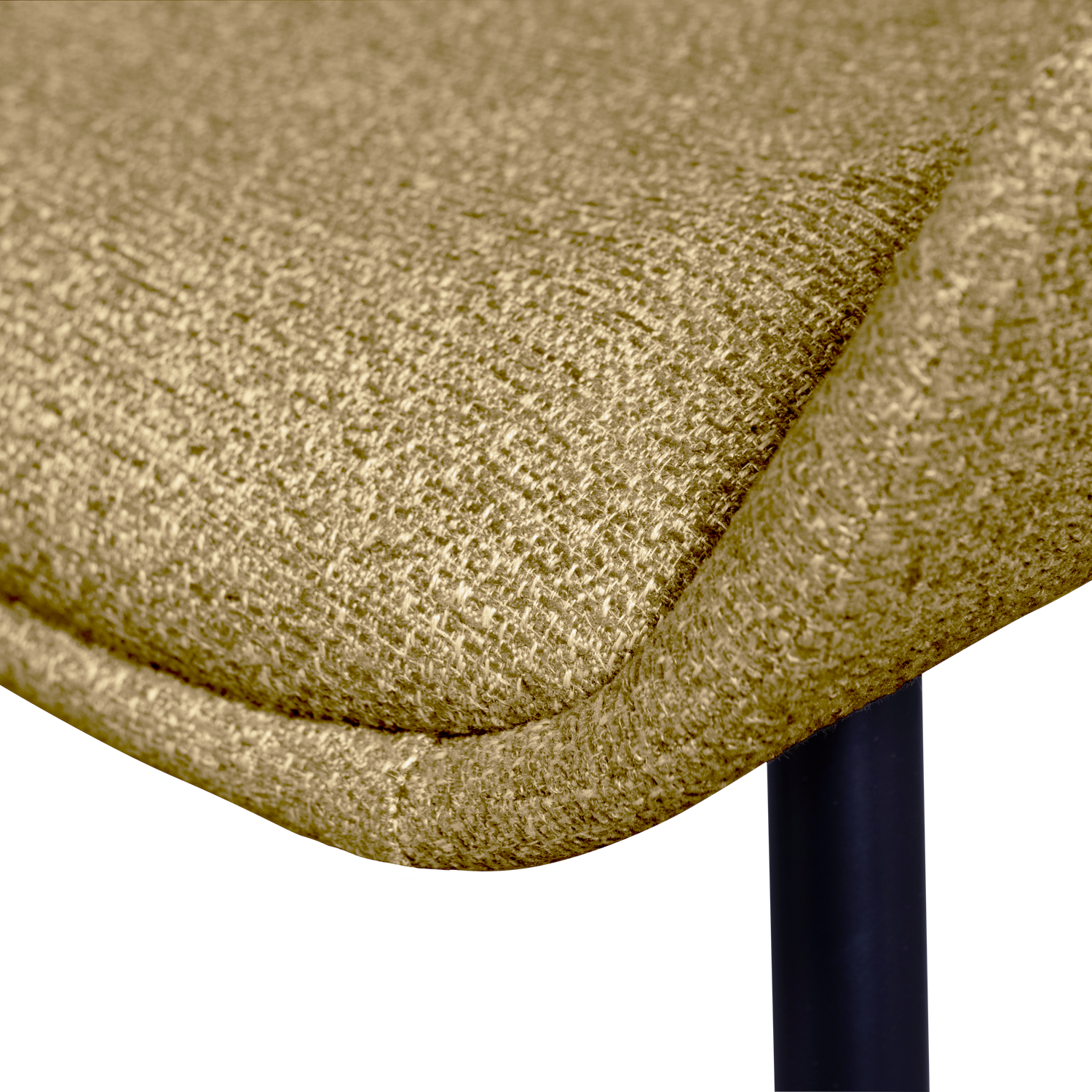 PARADE EETKAMERSTOEL MELANGE STOF MOSTERD