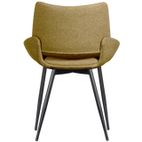 PARADE EETKAMERSTOEL MELANGE STOF MOSTERD