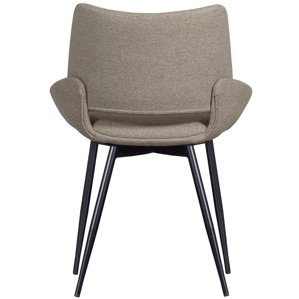 PARADE EETKAMERSTOEL MELANGE STOF ZAND