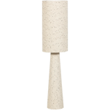 WOOOD - Loft vloerlamp metaal/boucle naturel met stippen 130x30cm