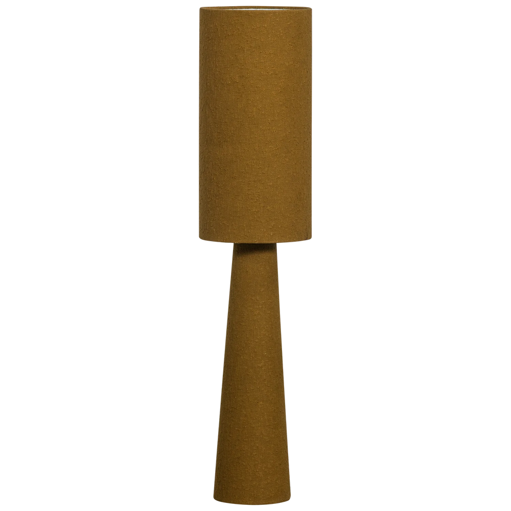 WOOOD - Loft tafellamp metaal/boucle tapenade 130x30cm