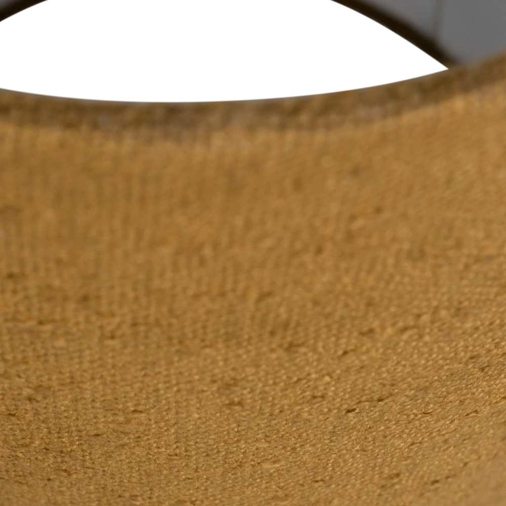 WOOOD - Loft tafellamp metaal/boucle tapenade 90x22cm