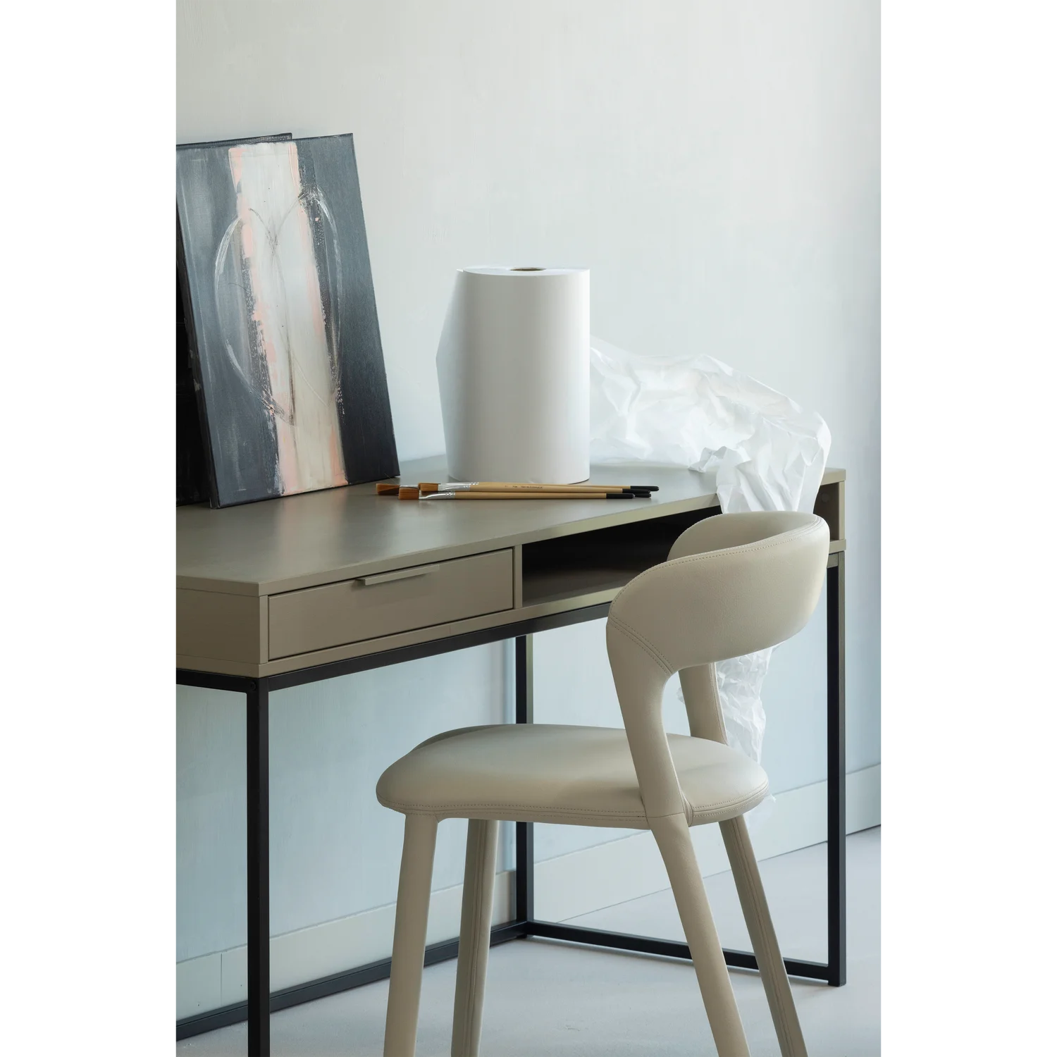 WOOOD - Nore bureau grenen mud [FSC]