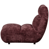 OBSERVE FAUTEUIL AUBERGINE