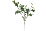 Quercus blad groen-L35B15H96CM