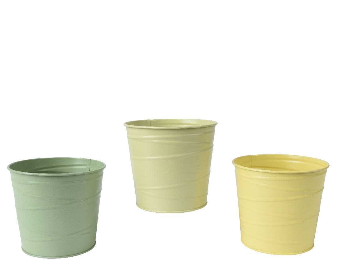 Planter zink assorti buiten