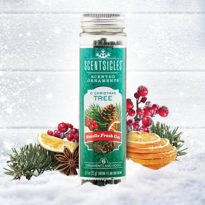 Geurstokjes voor in de kerstboom 6 stuks - Christmas Tree