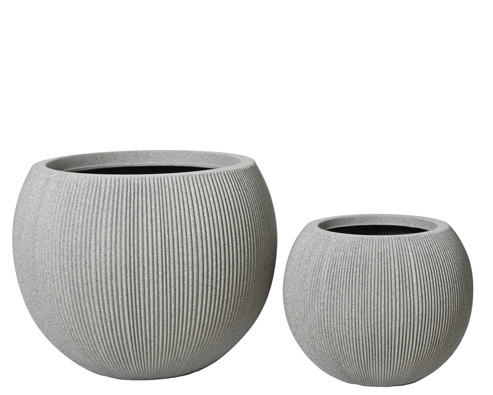 Lennox planter recycled plastic binnen en buiten set/2