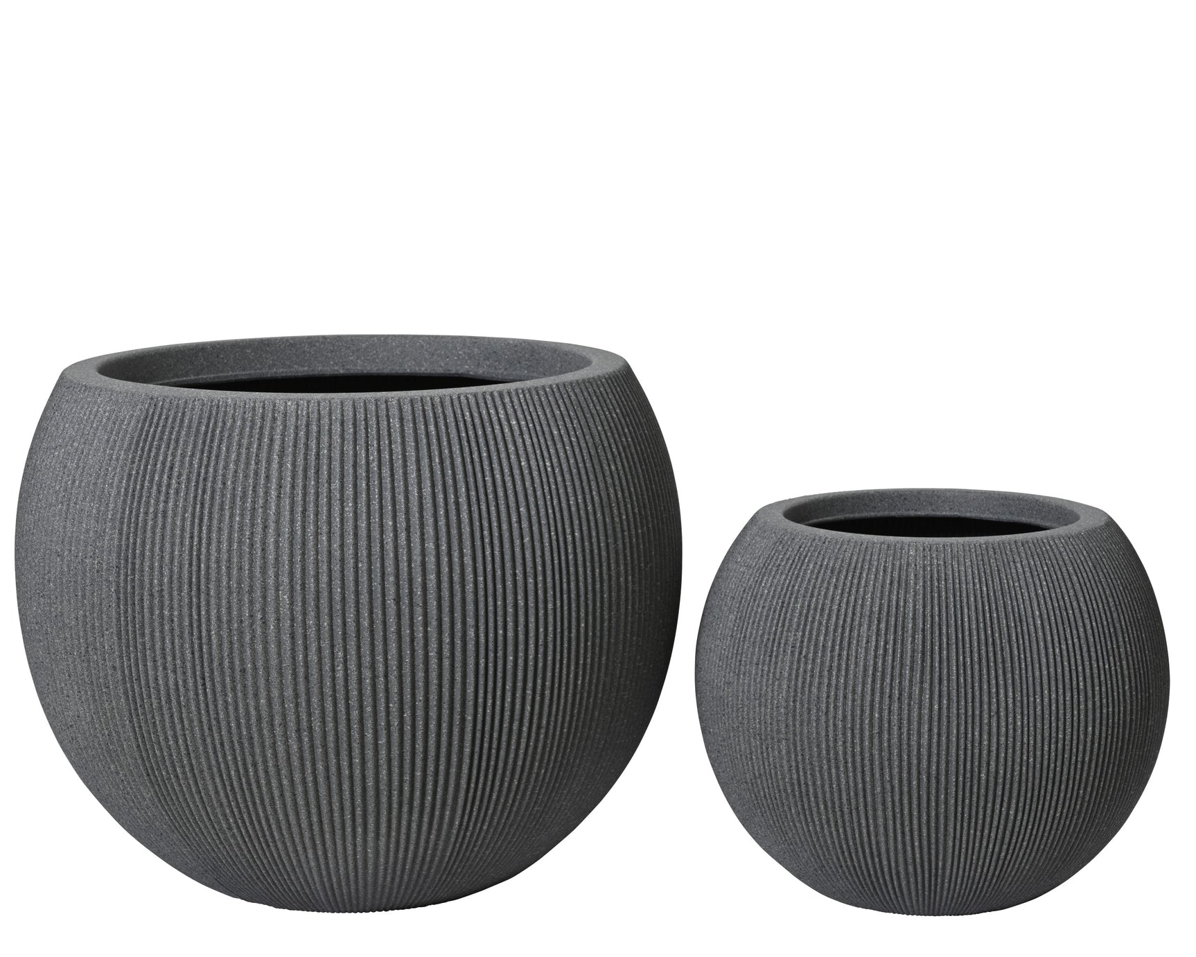Lennox planter recycled plastic binnen en buiten set/2