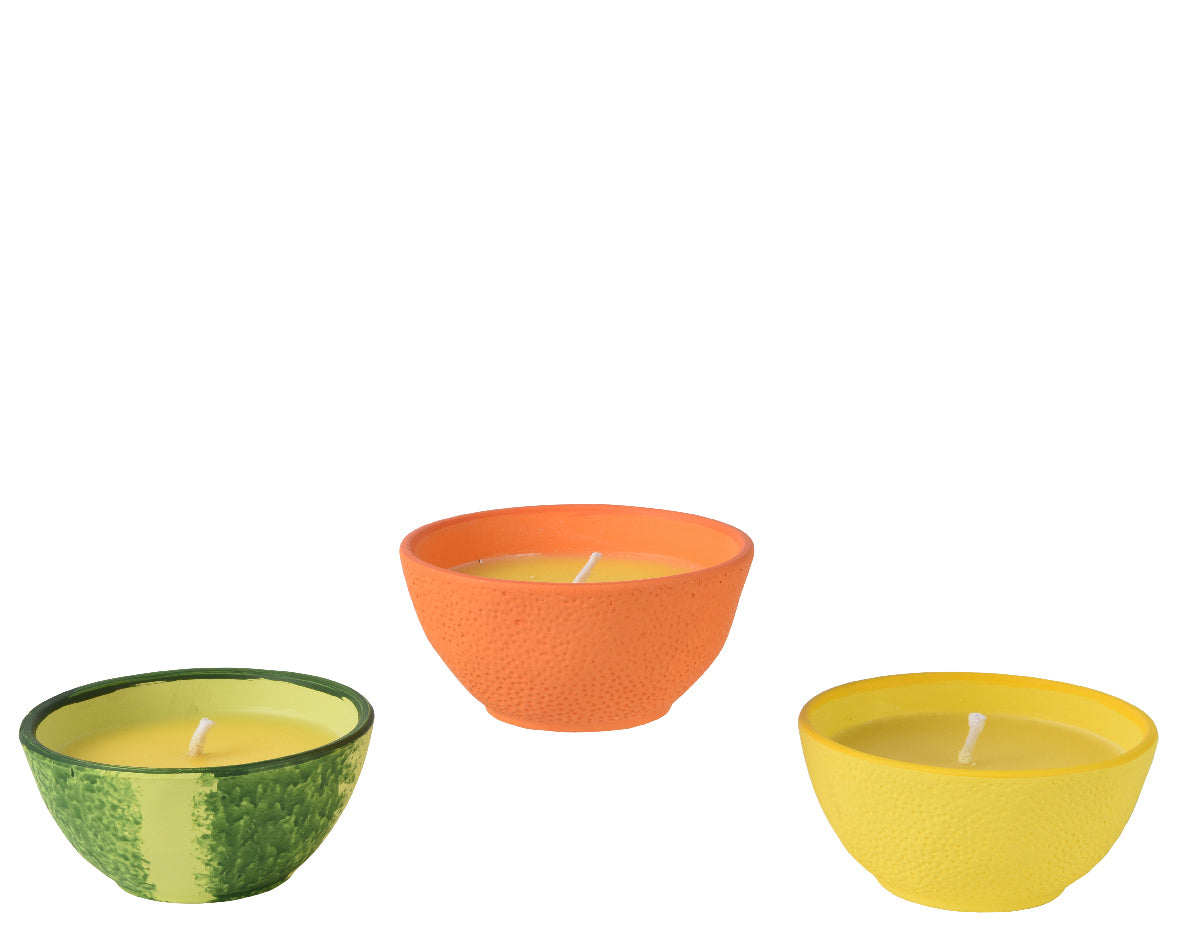 Citronella kaars wax assorti buiten