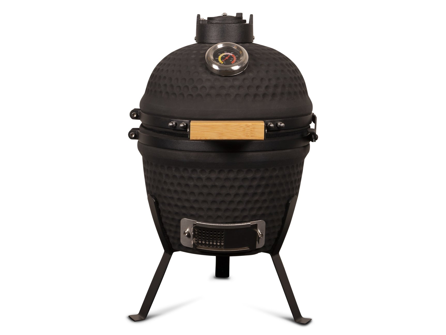 Patton Kamado 13" tafelmodel Keramische Barbecue Zwart