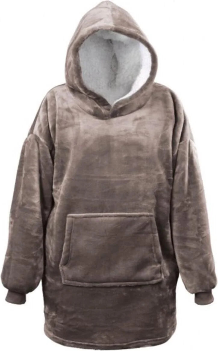 Unique Living - hoodie Emma taupe onesize