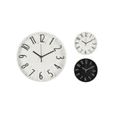 Wandklok PP - 25cm assortiment (prijs per stuk)