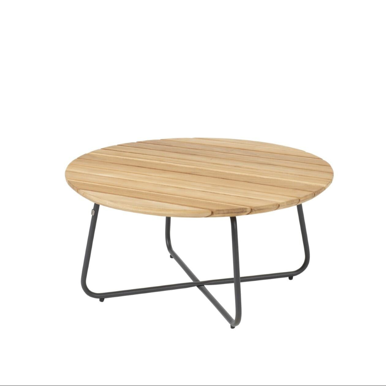 4SO - Verdi salontafel teak 73 cm. Ø (H 35)