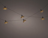 Solar partylight wicker steady