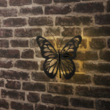 Solar wandlamp ijzer steady