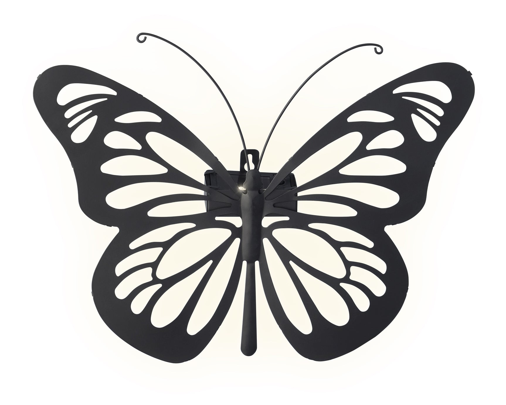 Solar wandlamp ijzer steady