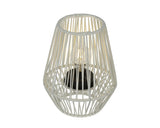 Solar lantaarn wicker steady