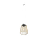 Solar hanglamp wicker steady