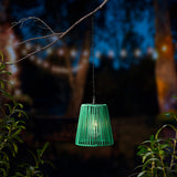 Solar hanglamp wicker steady
