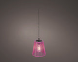 Solar hanglamp wicker steady