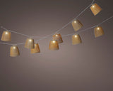 Solar stringlights plastic steady