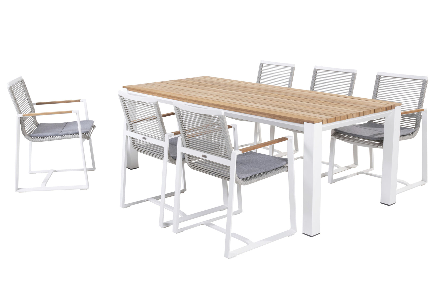 Taste 4SO - diningset Ridge tafel + Pandino stoel