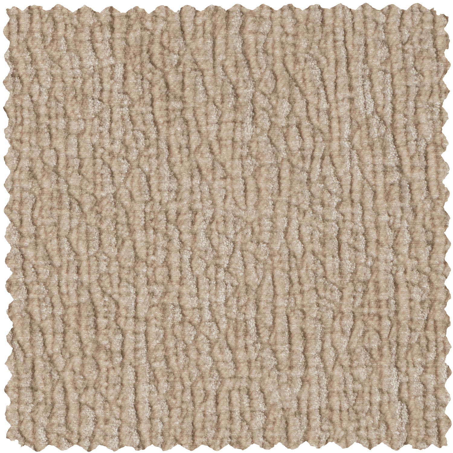 BAGGY 2-ZITS BANK 3D CHENILLE ZAND