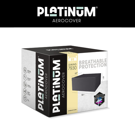 Verpakte AeroCover Platinum tuinsethoes 180x150xH85