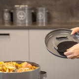 Composter voor in de keuken antraciet - Esschert design