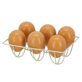 Eier tray metaal voor 6 eieren - Esschert design