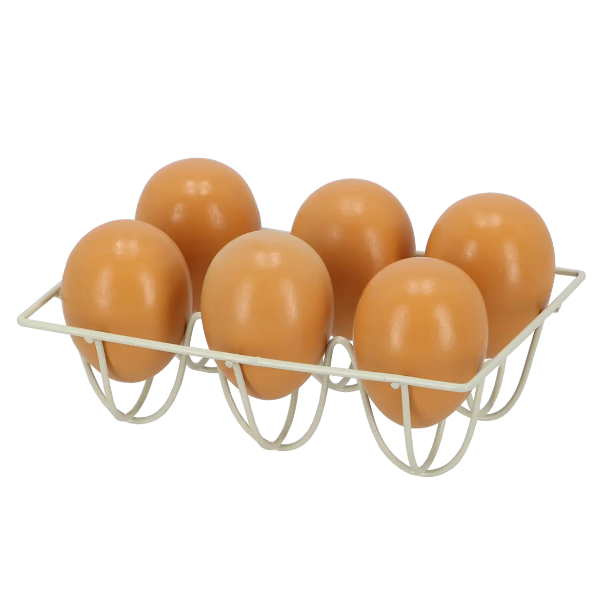 Eier tray metaal voor 6 eieren - Esschert design