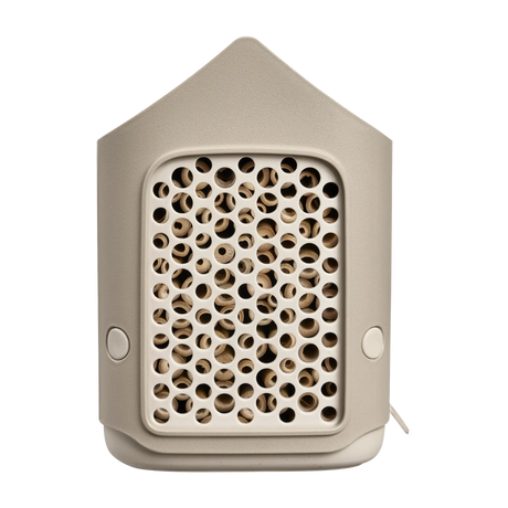 Elho - cosy insect hotel 18cm paddenstoel beige B 18 x H 23 x D 18 cm