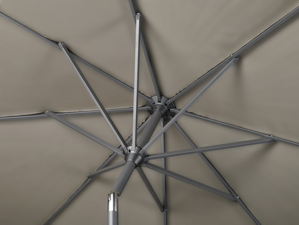 Platinum parasol Riva 250x200 - olijf