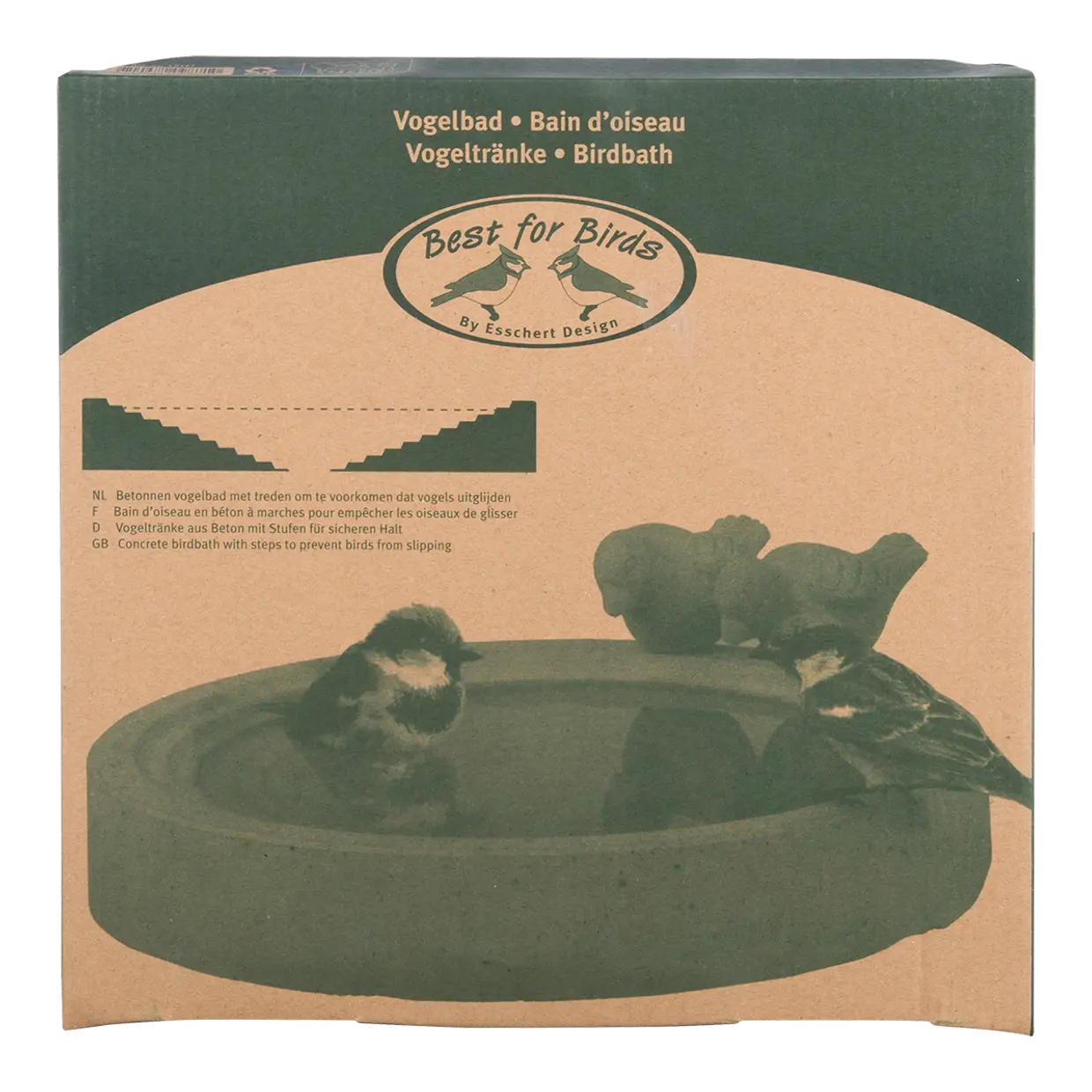 Esschert Design - Vogelbad beton L