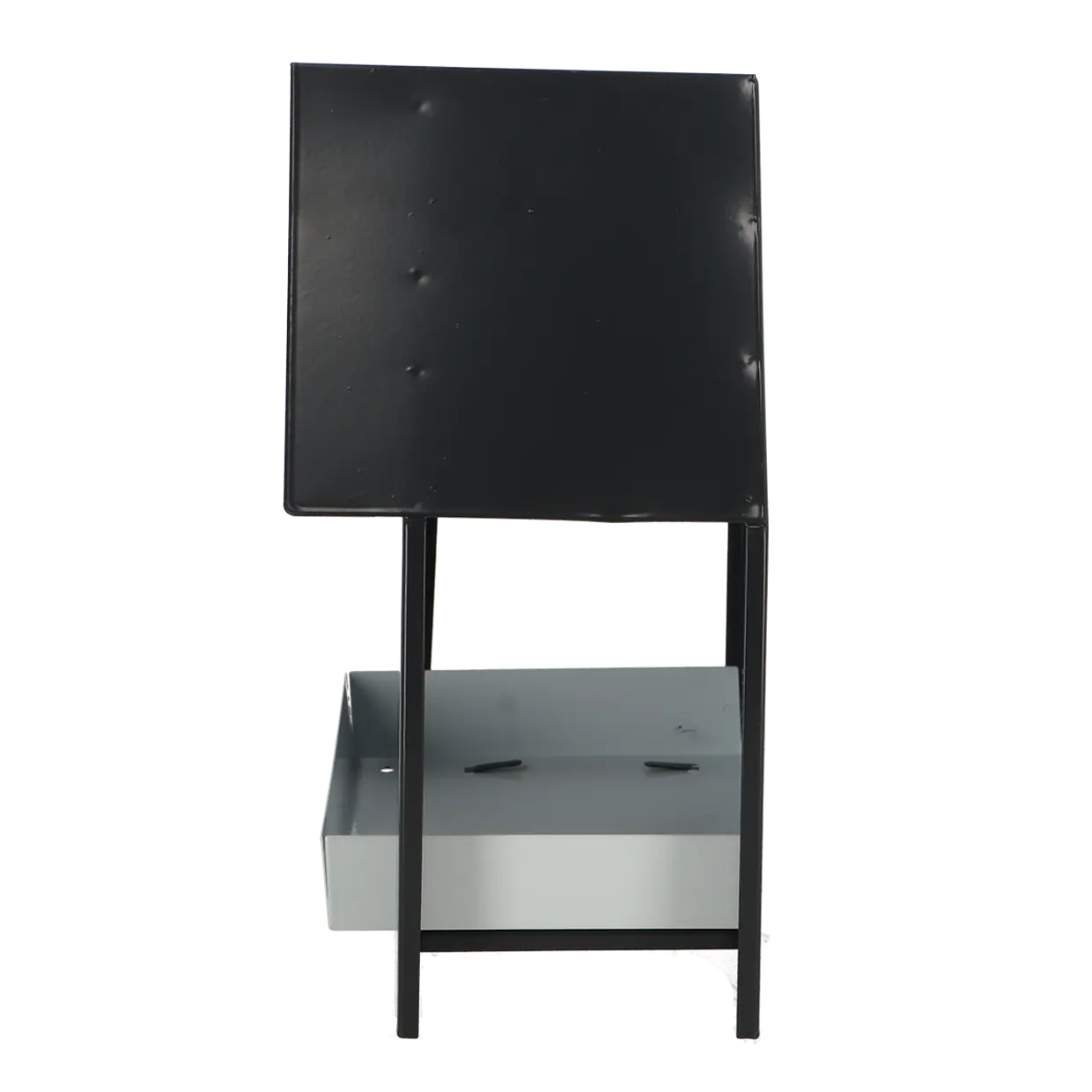 Esschert design - Wit antraciete muurvoedertafel